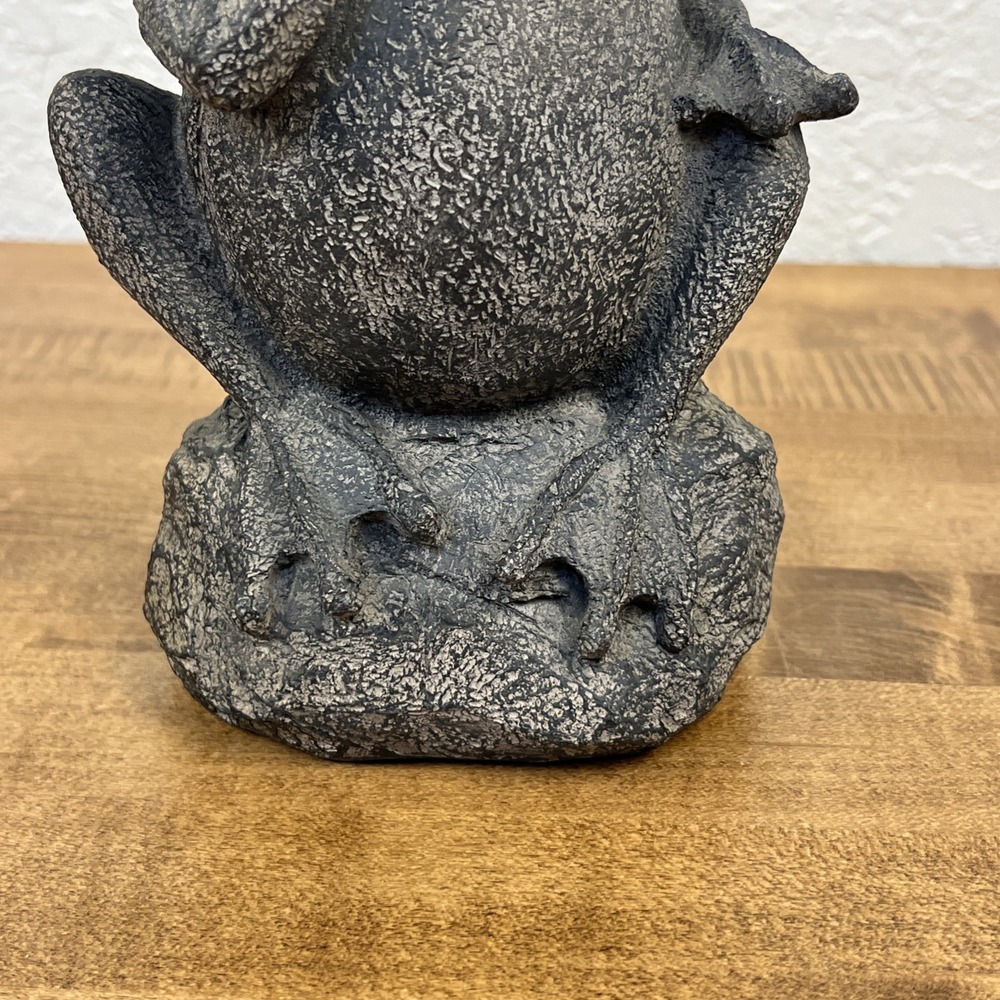 Vintage Toad Hollow Home Style Toad Frog Statue Garden Lawn Patio - Picture 2 of 10